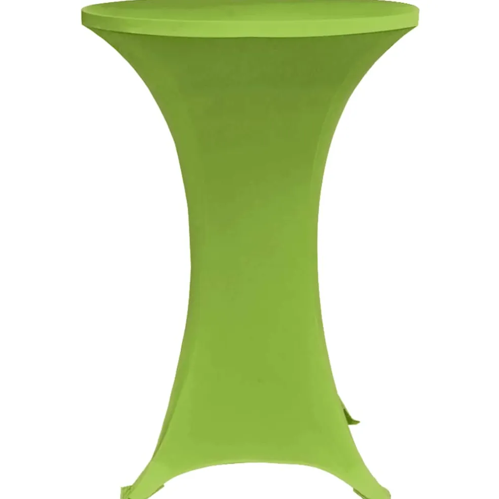 vidaXL Tafelhoes stretch 2 stuks 60 cm groen