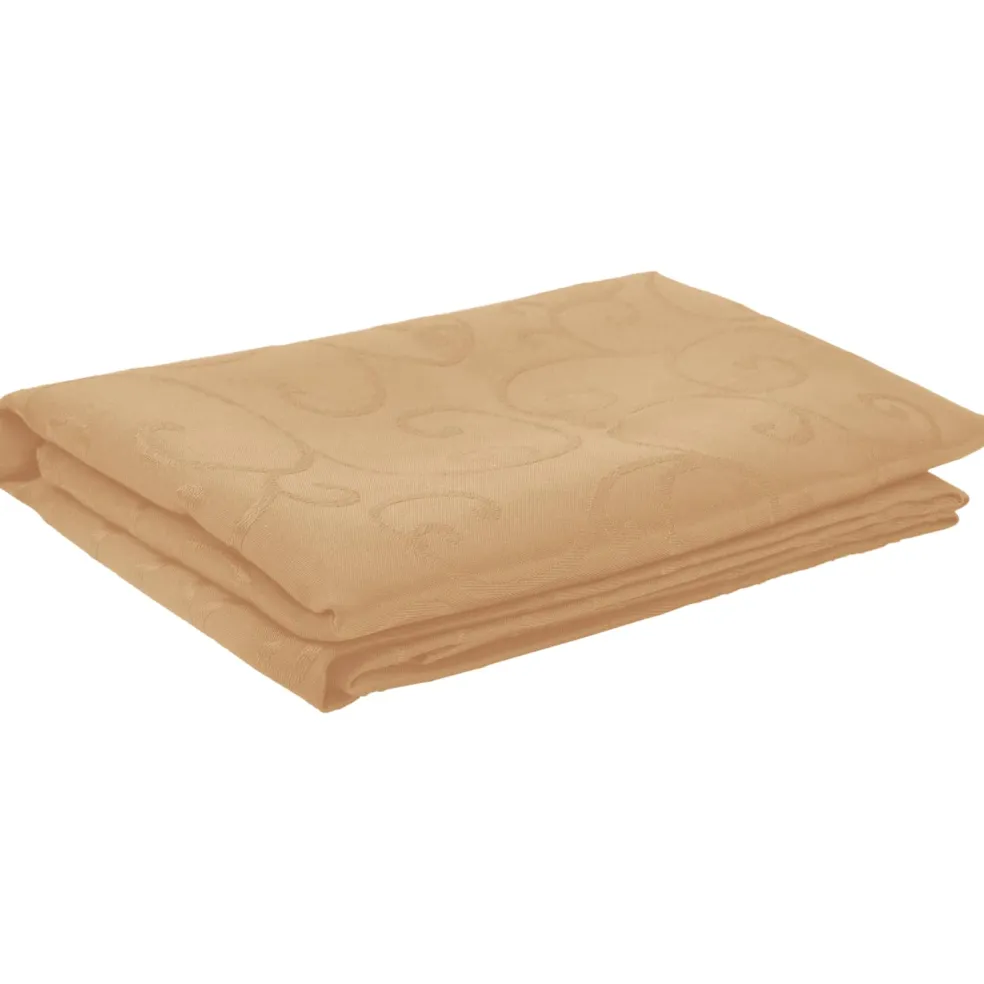 vidaXL Tafelkleed Vierkant Beige 90 x 90 cm