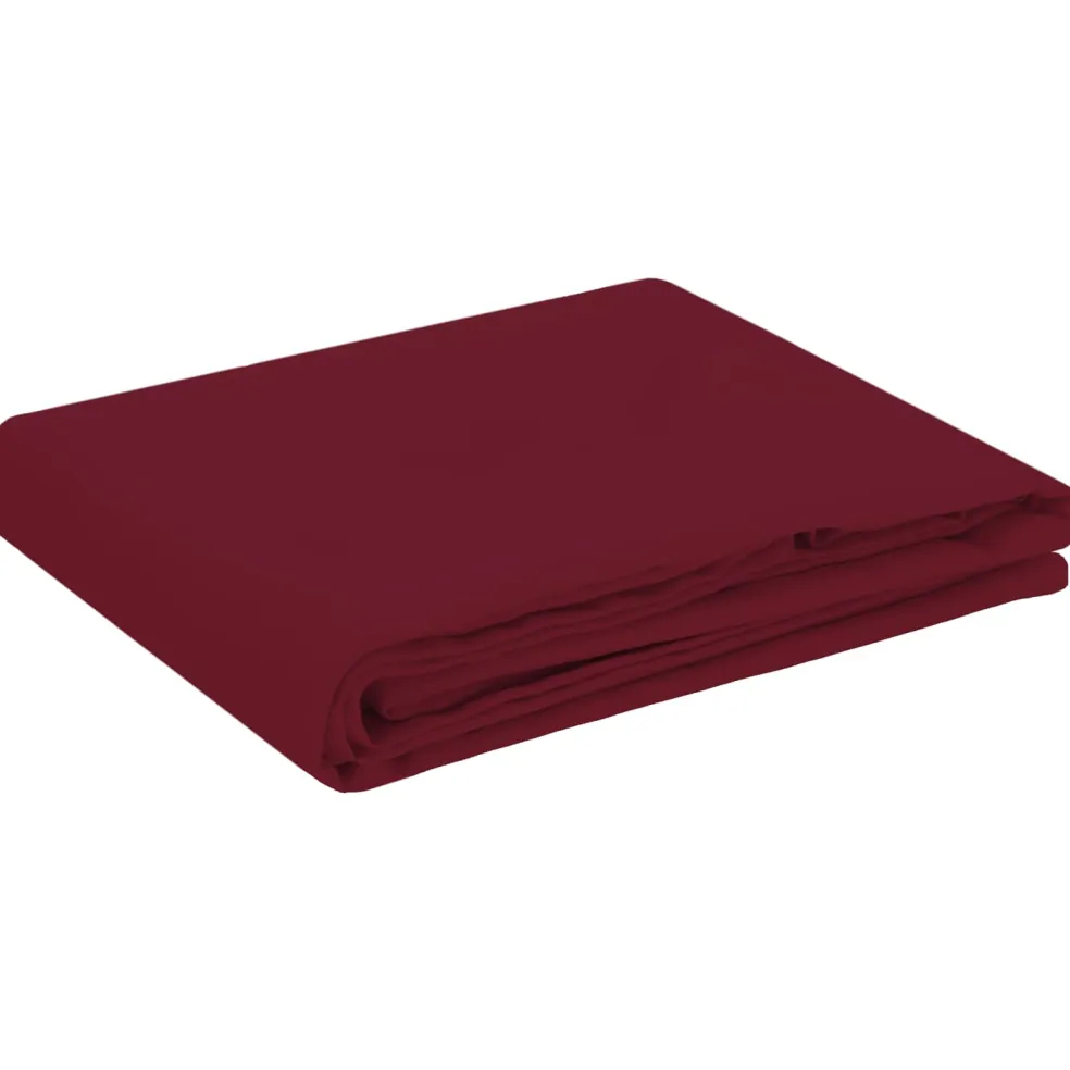 vidaXL Tafelkleed Vierkant Wijnrood 90 x 90 cm Polyester