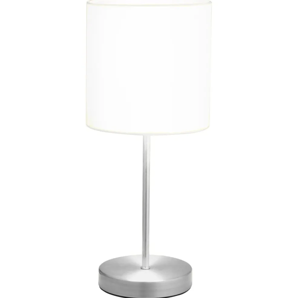 vidaXL Tafellampen 2 st met aanraakknop E14 wit