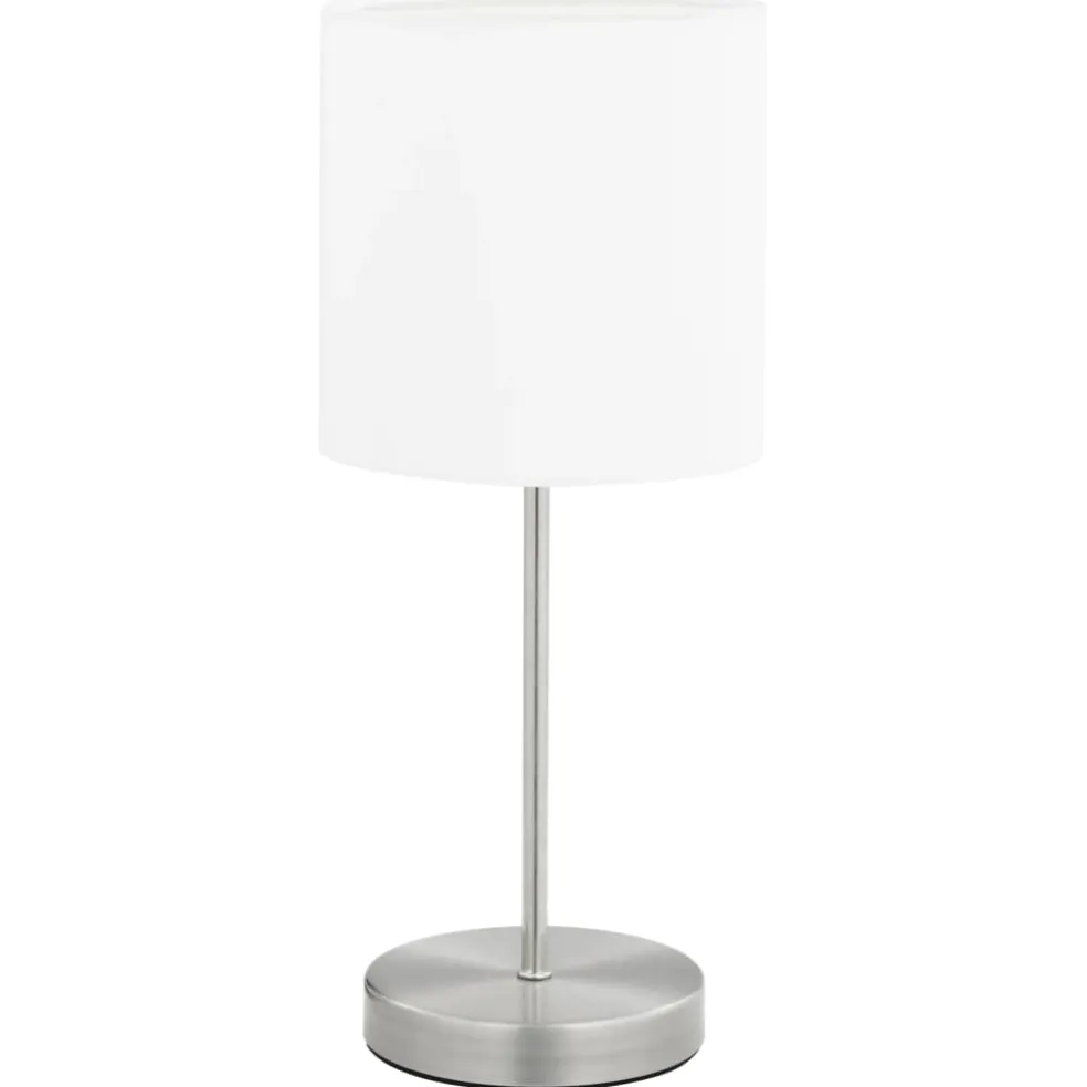 vidaXL Tafellampen 2 st met aanraakknop E14 wit