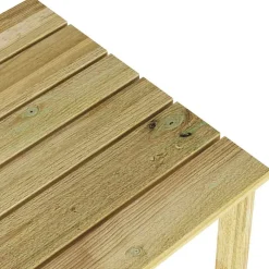 vidaXL Tafel Naturel 40 x 40 x 36 cm Geïmpregneerd grenenhout