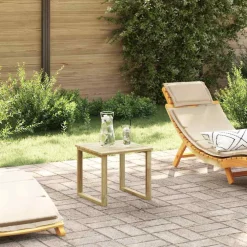 vidaXL Tafel Naturel 40 x 40 x 36 cm Geïmpregneerd grenenhout