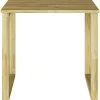 vidaXL Tafel Naturel 50,5 x 50 x 46 cm Geïmpregneerd grenenhout