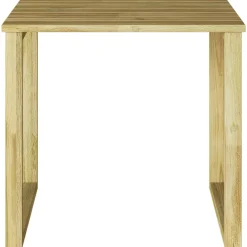 vidaXL Tafel Naturel 50,5 x 50 x 46 cm Geïmpregneerd grenenhout