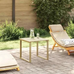 vidaXL Tafel Naturel 50,5 x 50 x 46 cm Geïmpregneerd grenenhout