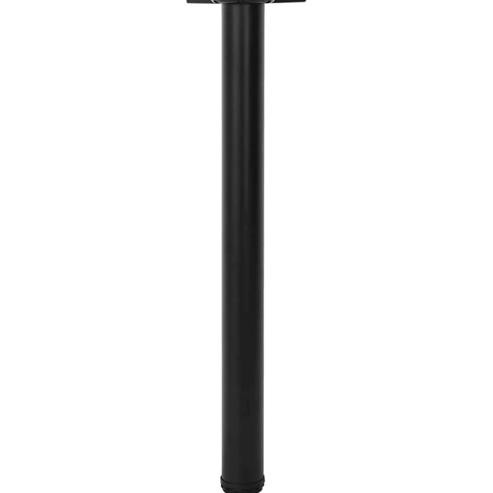 vidaXL Tafelpoten in hoogte verstelbaar zwart 710 mm 4 st