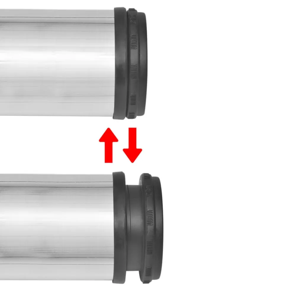 vidaXL Tafelpoten in hoogte verstelbaar geborsteld nikkel 710 mm 4 st