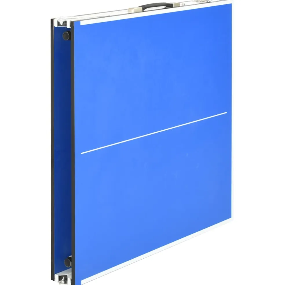 vidaXL Tafeltennistafel 152x76x66 cm met net 152x76x66 cm blauw
