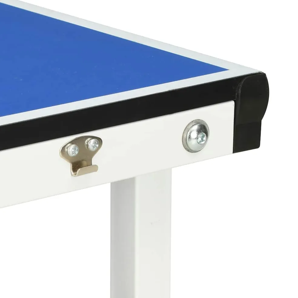 vidaXL Tafeltennistafel 152x76x66 cm met net 152x76x66 cm blauw