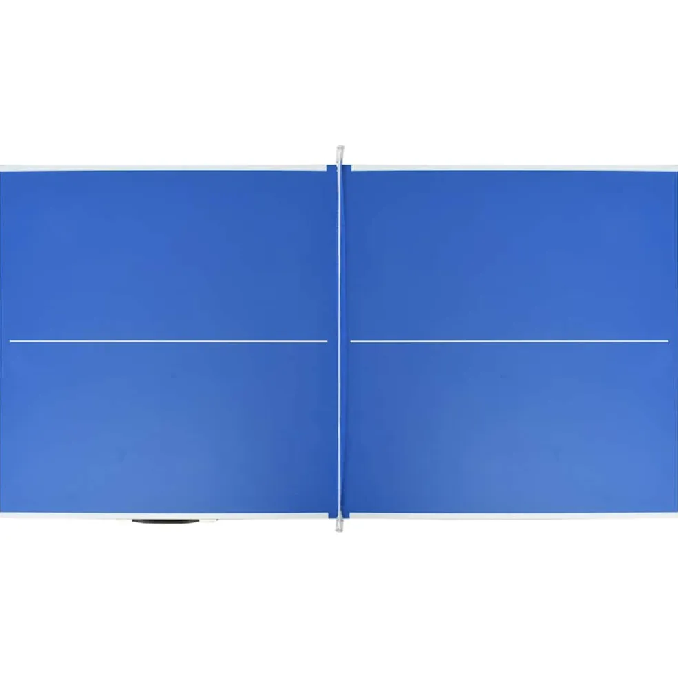 vidaXL Tafeltennistafel 152x76x66 cm met net 152x76x66 cm blauw