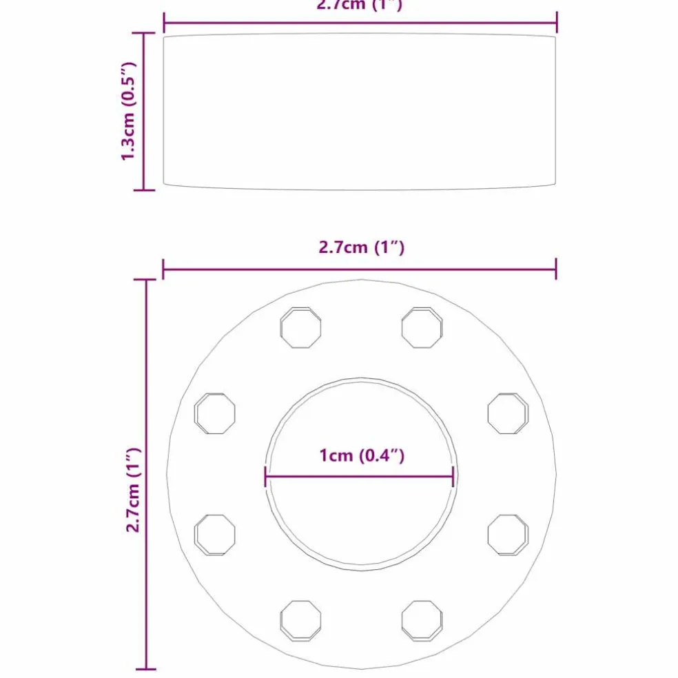 vidaXL Tafelvoetbal bumpers 16 st Zwart 2,7 x 2,7 x 1,3 cm TPE