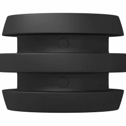 vidaXL Tafelvoetbal bumpers 16 st Zwart 3 x 3 x 2 cm TPE