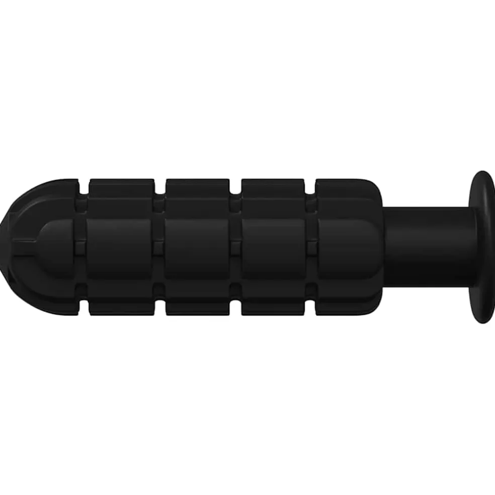 vidaXL Tafelvoetbalhandvatten 10 st Zwart 2,8 x 2,8 x 9,3 cm PP