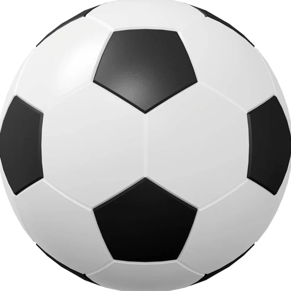 vidaXL Tafel Voetballen 12 st Wit 3,6 x 3,6 cm Polypropyleen