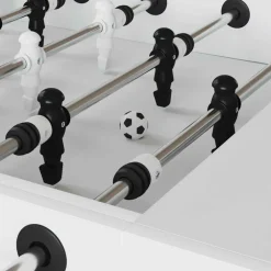 vidaXL Tafel Voetballen 12 st Wit 3,6 x 3,6 cm Polypropyleen