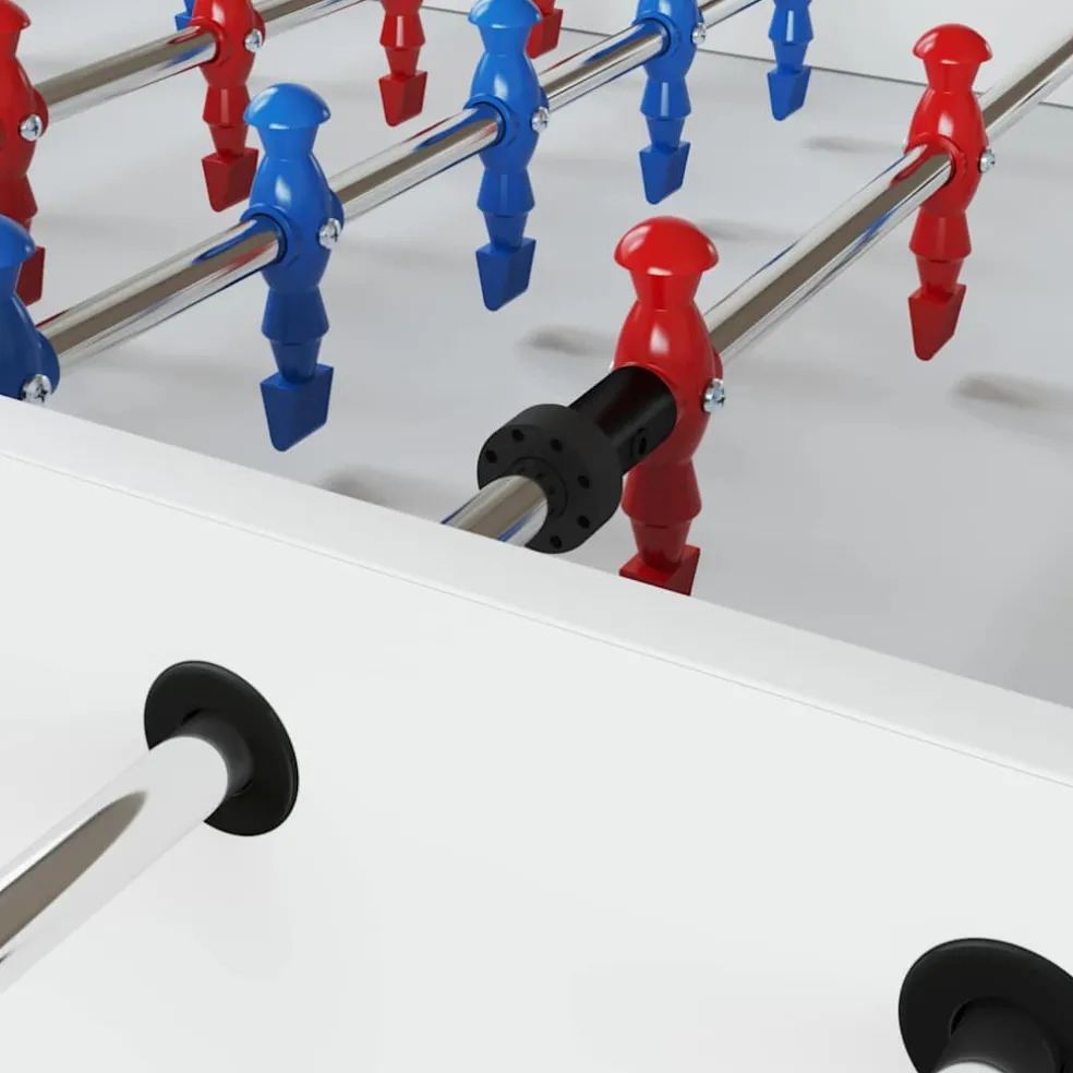 vidaXL Tafelvoetbalspelers 22 st Blauw en Rood 2,4 x 2,1 x 9,7 cm PP