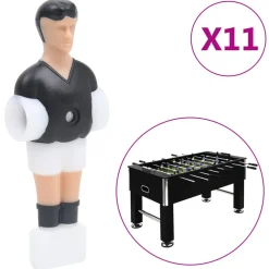 vidaXL Tafelvoetbalspelers voor 12,7 mm staaf 22 st