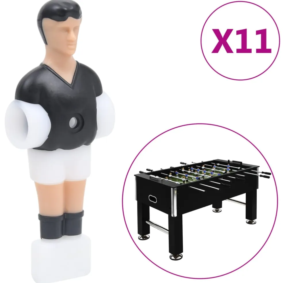 vidaXL Tafelvoetbalspelers voor 12,7 mm staaf 22 st