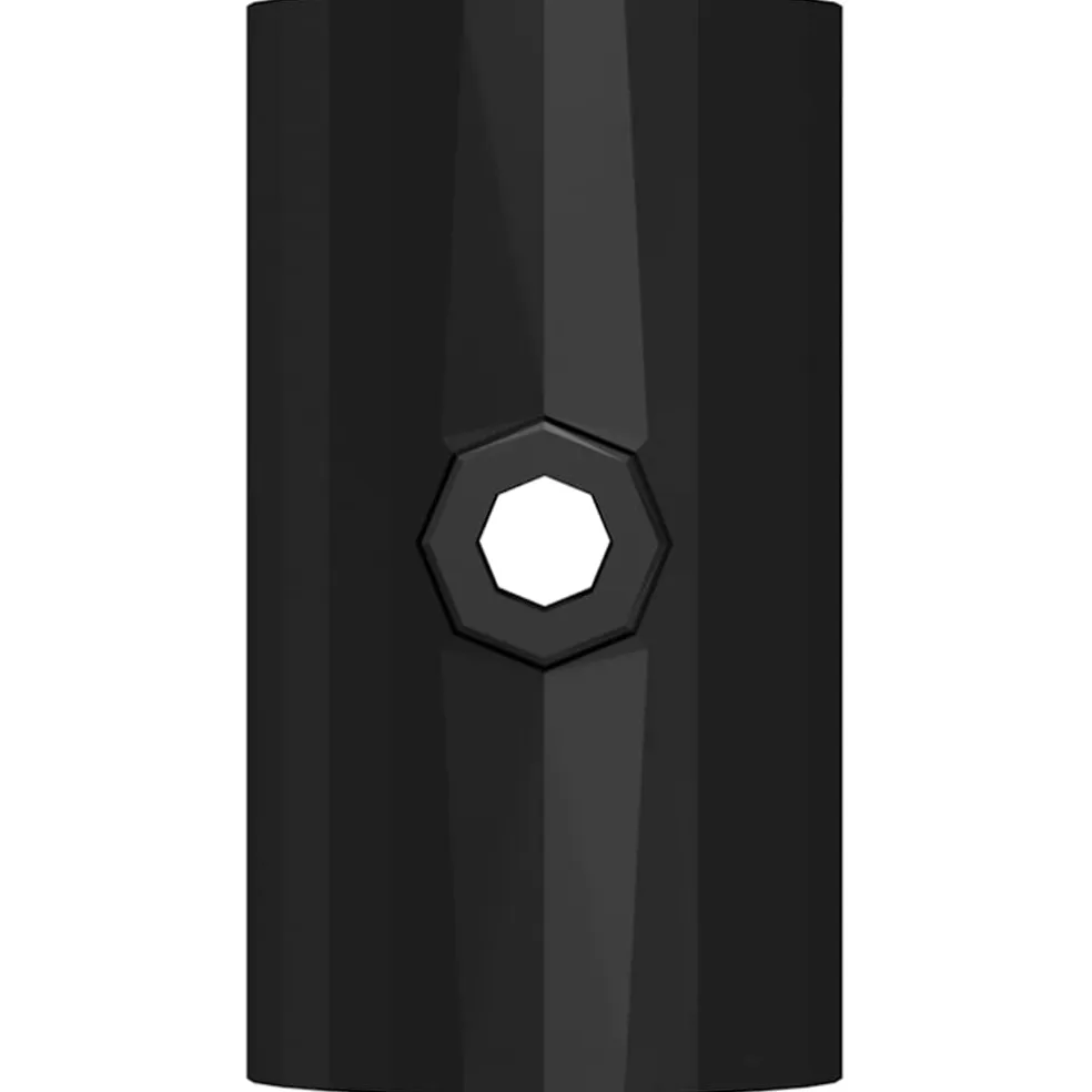 vidaXL Tafelvoetbalstoppers 10 st Zwart 1,7 x 1,7 x 3,2 cm PP