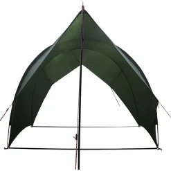 vidaXL Tailgate Luifel Waterdicht Legergroen 405 x 280 x 220 cm