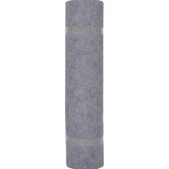 vidaXL Tapijt Grijs 1,2 x 10 m Polyester