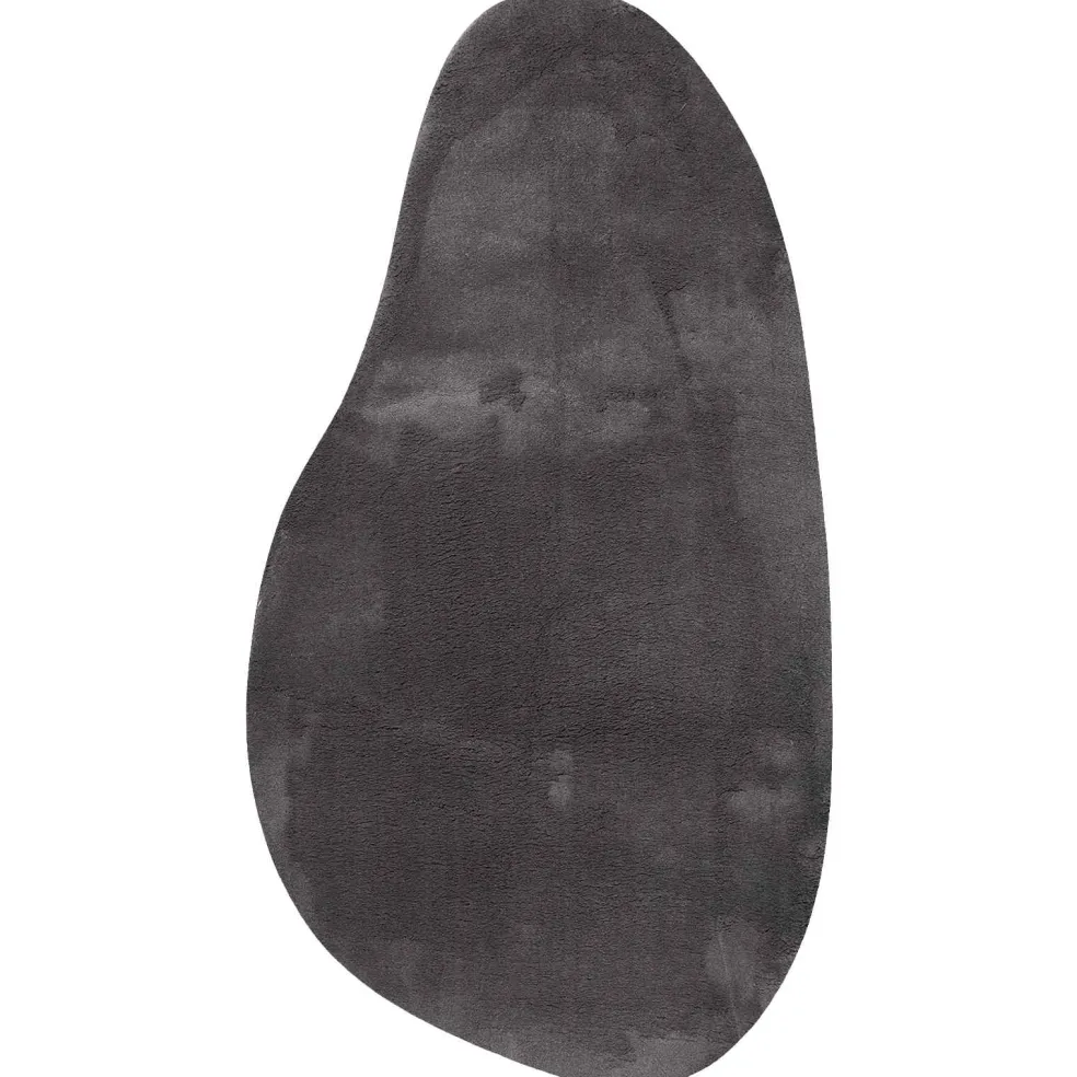 vidaXL Tapijt HUARTE Antraciet 80 x 150 cm Polyester