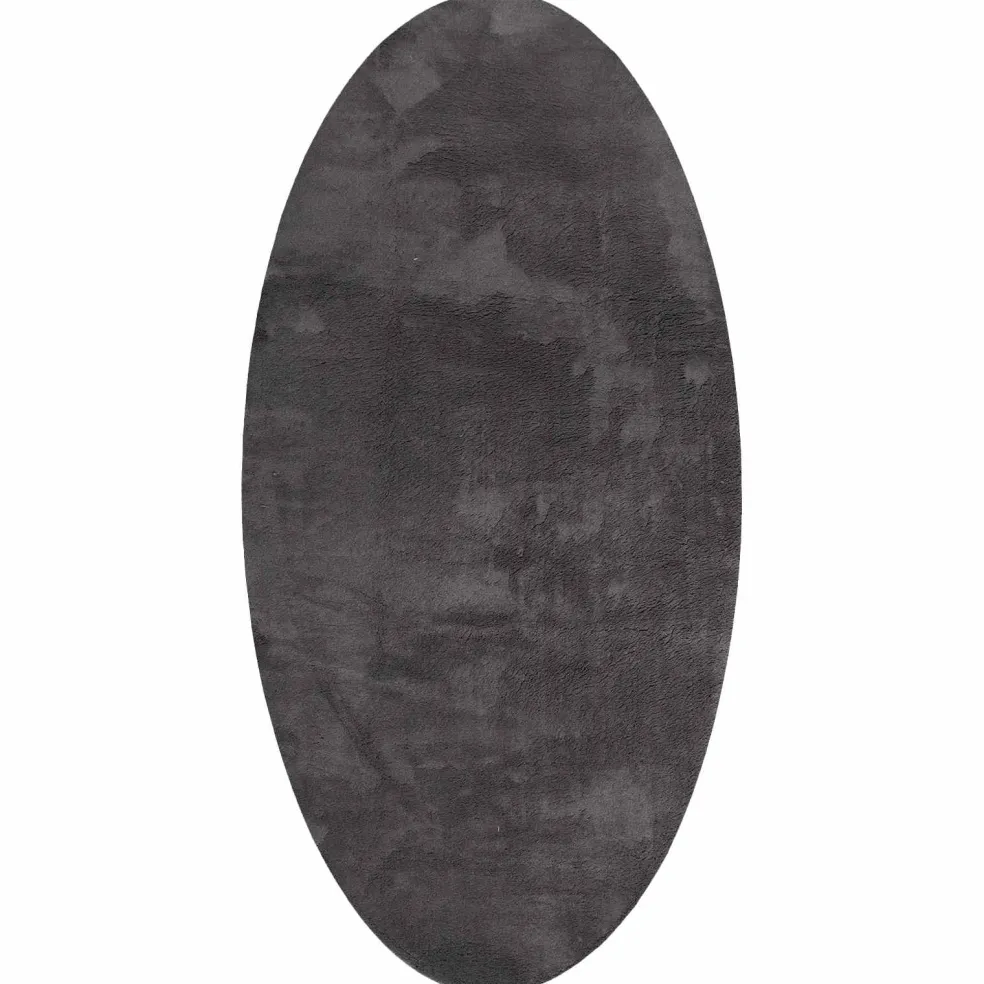 vidaXL Tapijt HUARTE Antraciet 80 x 150 cm 100% Polyester