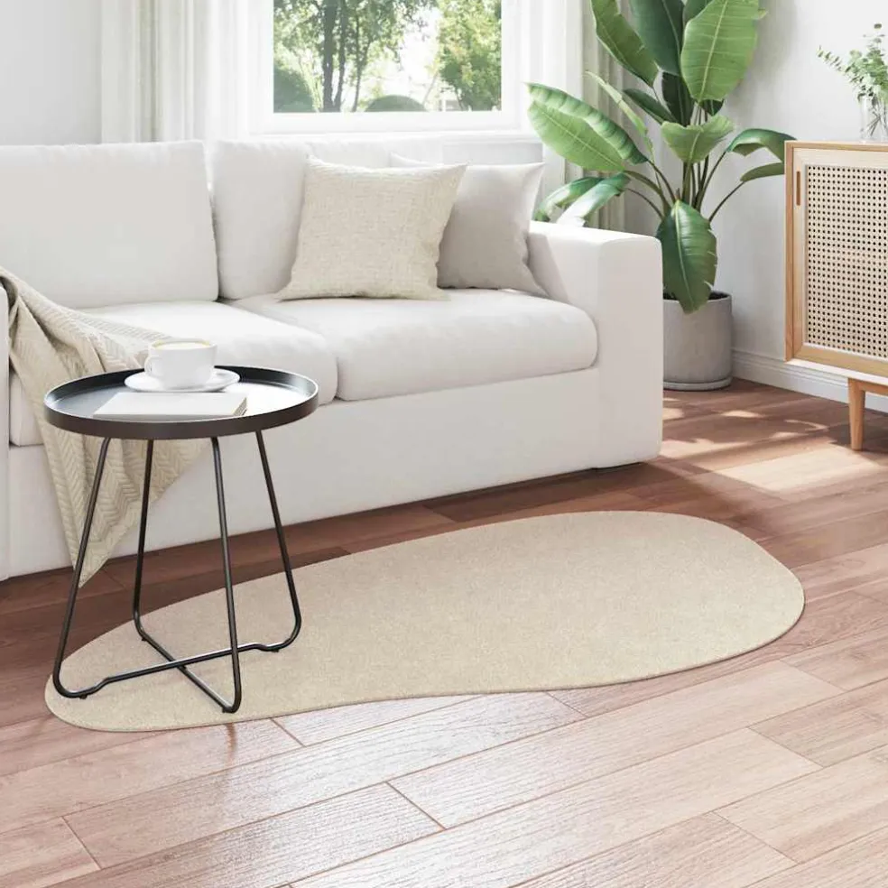 vidaXL Tapijt HUARTE Beige 80 x 150 cm Polyester
