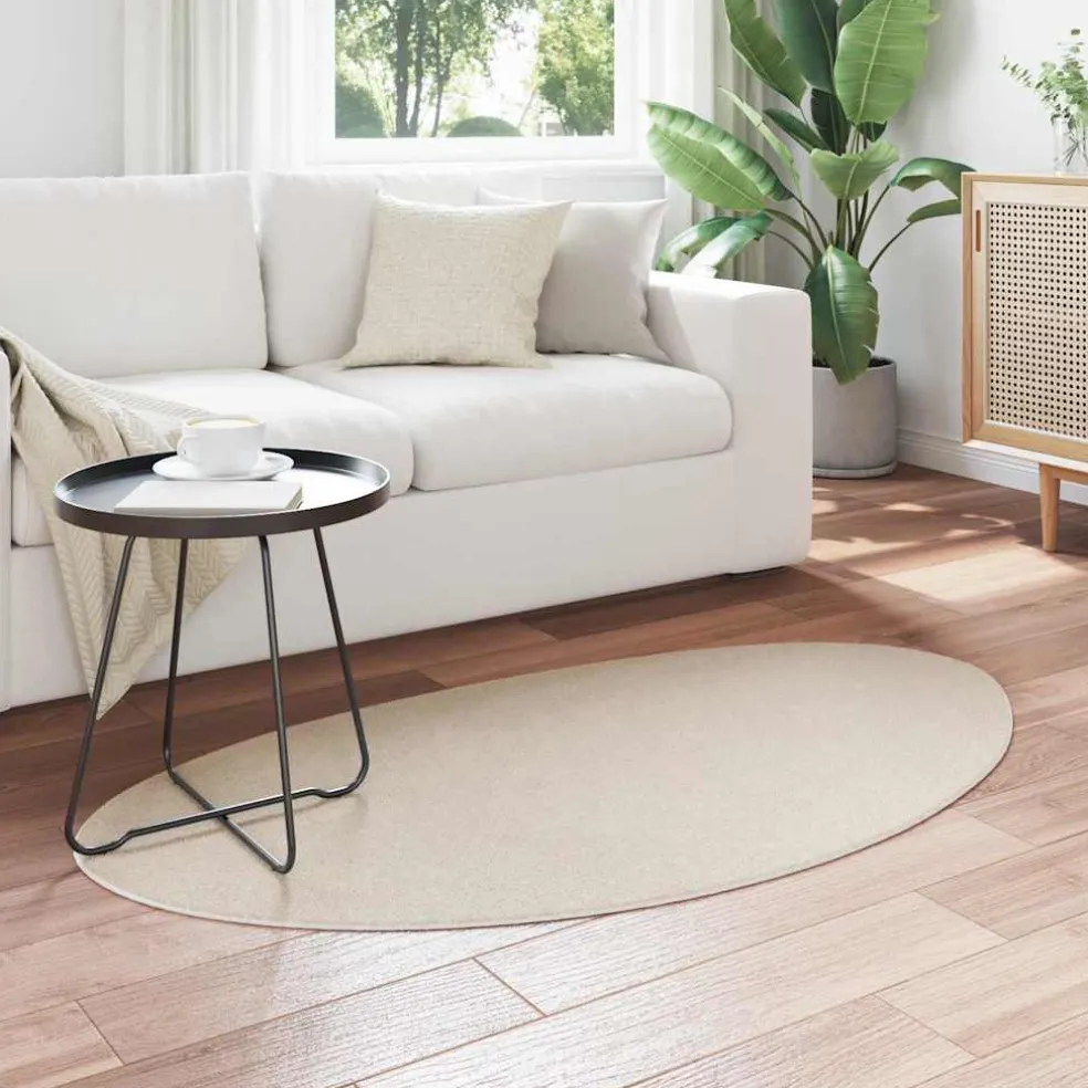 vidaXL Tapijt HUARTE Beige 80 x 150 cm Polyester