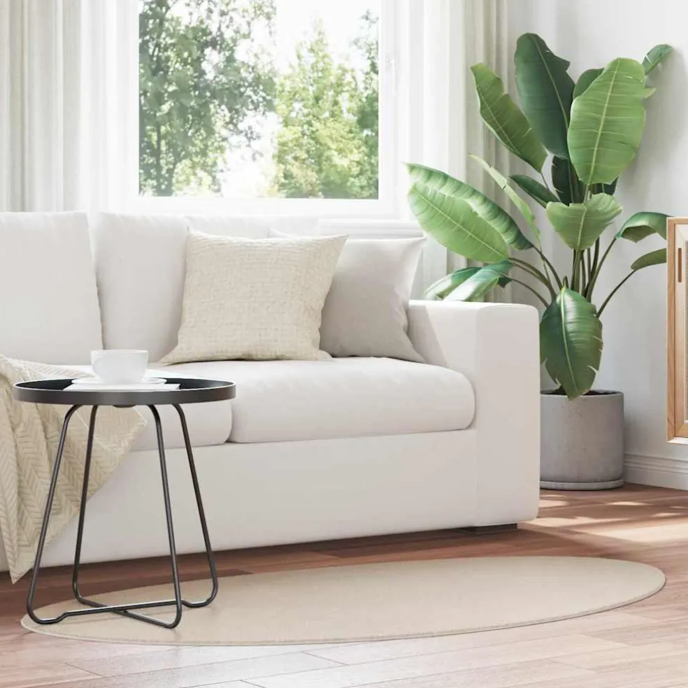 vidaXL Tapijt HUARTE Beige 80 x 150 cm Polyester