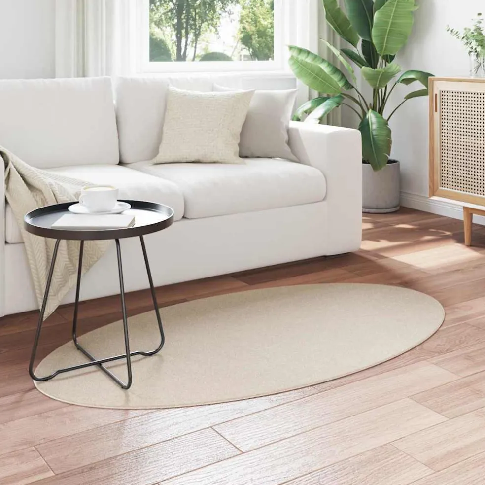 vidaXL Tapijt HUARTE Beige 80 x 150 cm 100% Polyester