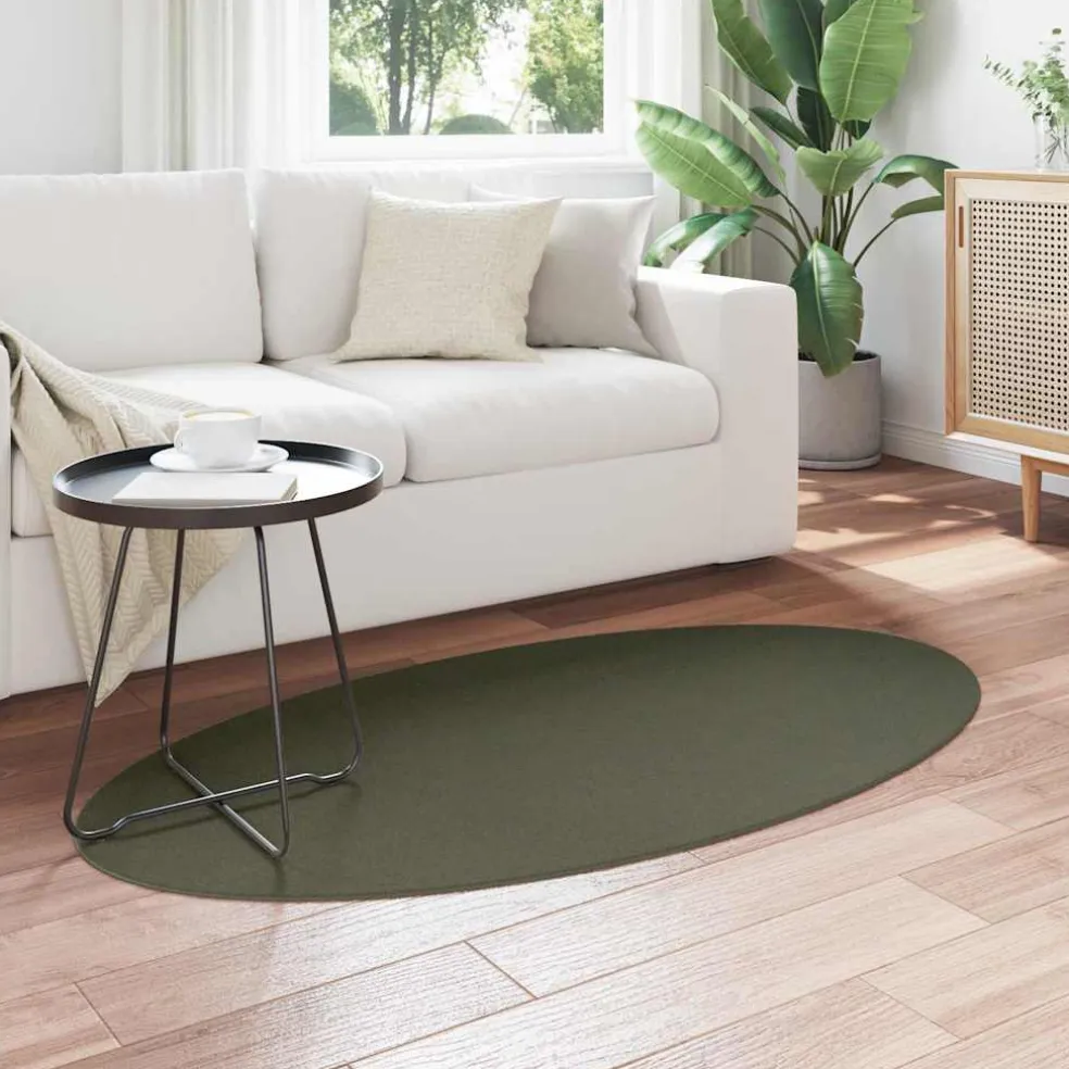 vidaXL Tapijt HUARTE Bosgroen 80 x 150 cm 100% Polyester