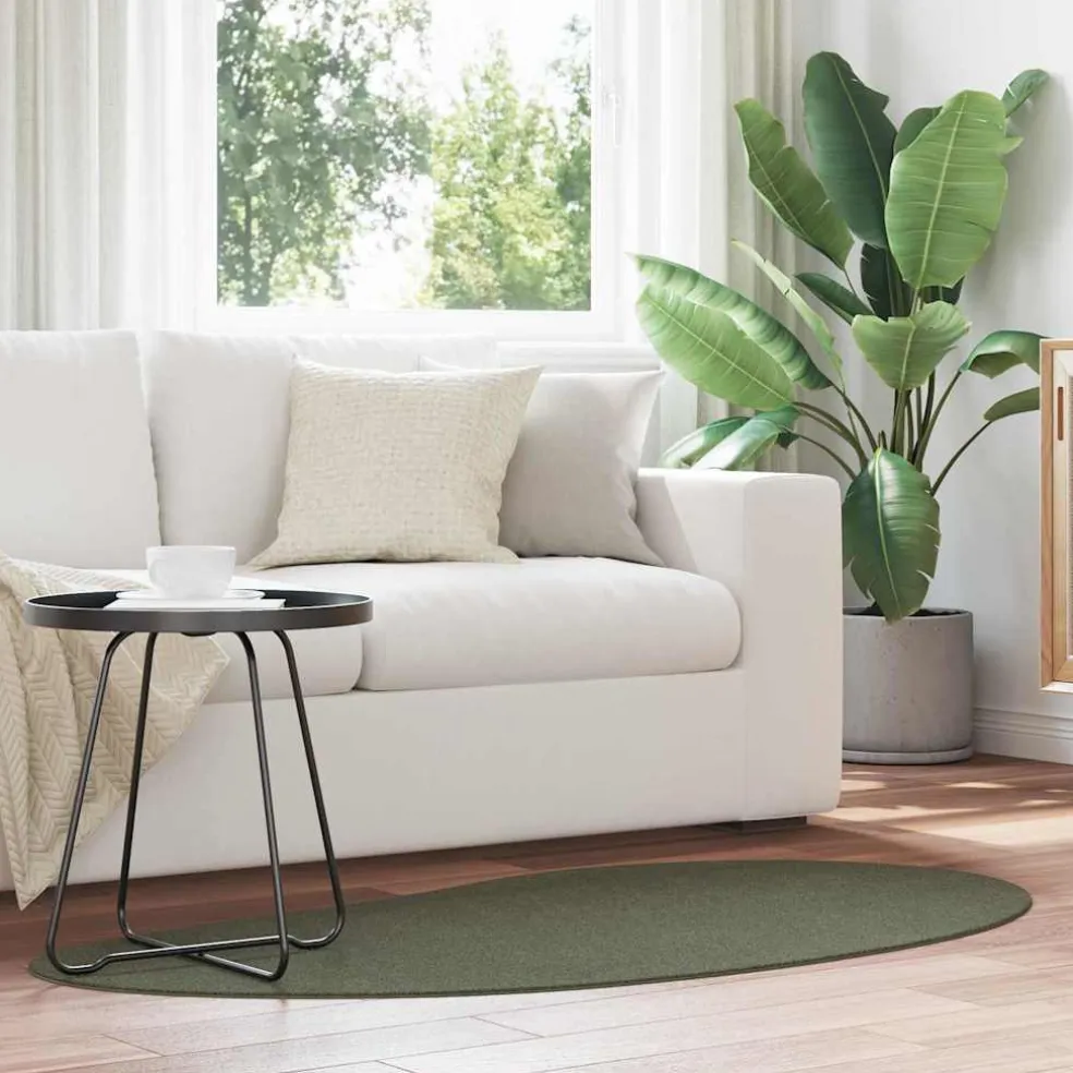 vidaXL Tapijt HUARTE Bosgroen 80 x 150 cm Polyester
