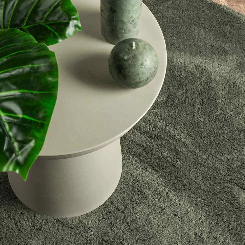 vidaXL Tapijt HUARTE Bosgroen 80 x 150 cm Polyester