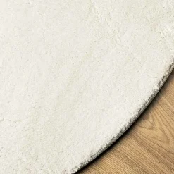 vidaXL Tapijt HUARTE Crèmekleurig 80 x 150 cm 100% Polyester