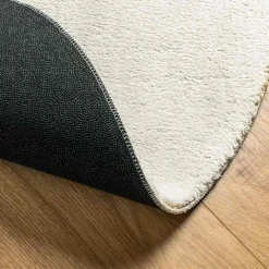 vidaXL Tapijt HUARTE Crèmekleurig 80 x 150 cm 100% Polyester