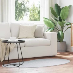 vidaXL Tapijt HUARTE Grijs 80 x 150 cm Polyester