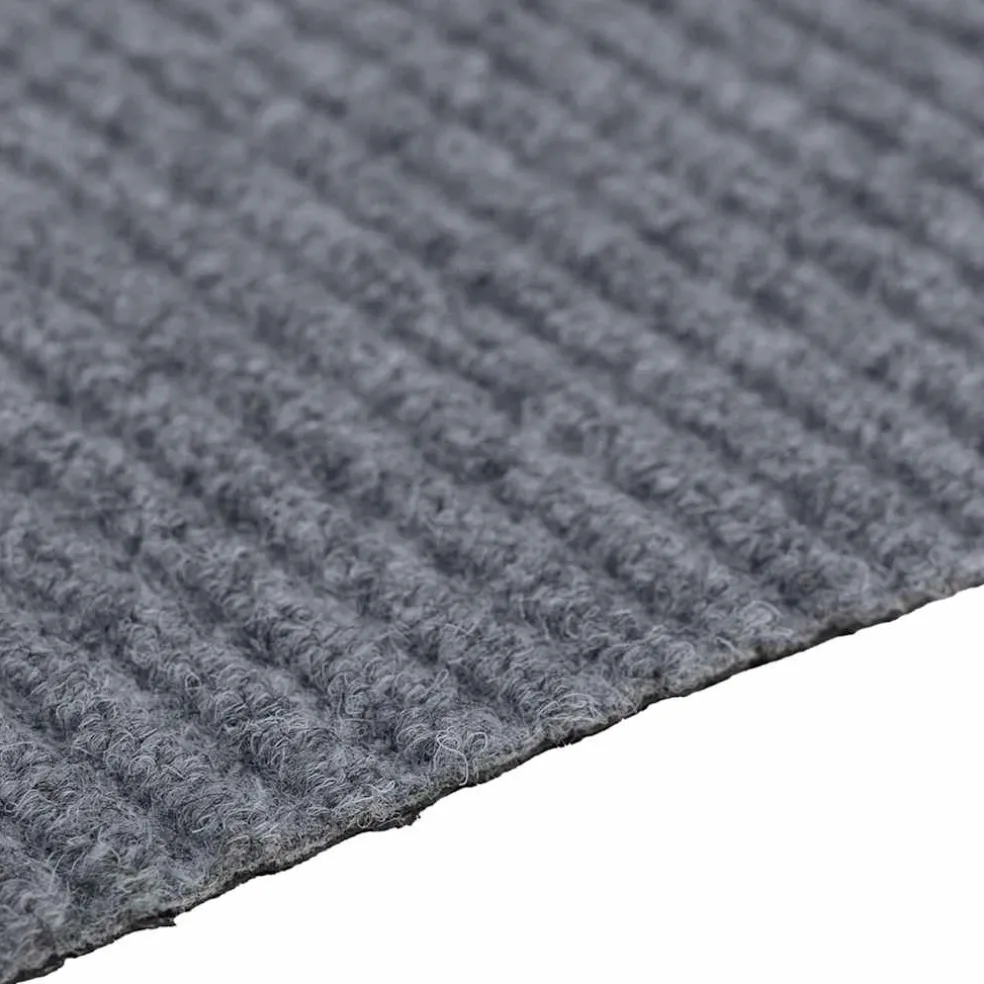 vidaXL Tapijt Loper Lichtgrijs 80 x 150 cm Stof