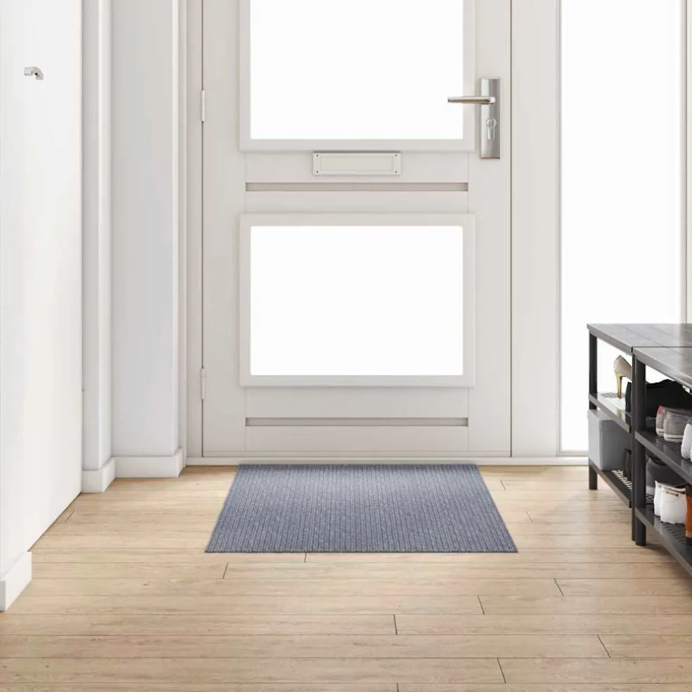 vidaXL Tapijt Loper Lichtgrijs 80 x 150 cm Stof