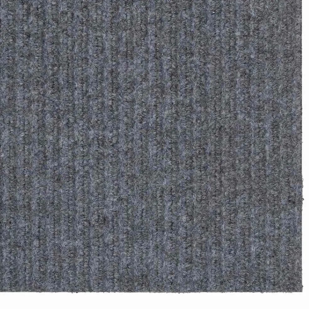 vidaXL Tapijt Loper Lichtgrijs 80 x 150 cm Stof