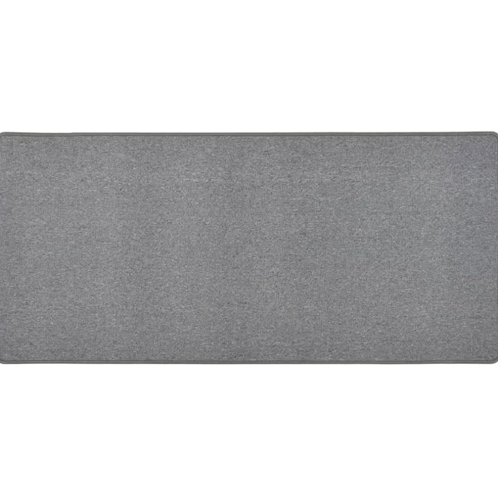 vidaXL Tapijtloper 50x100 cm donkergrijs