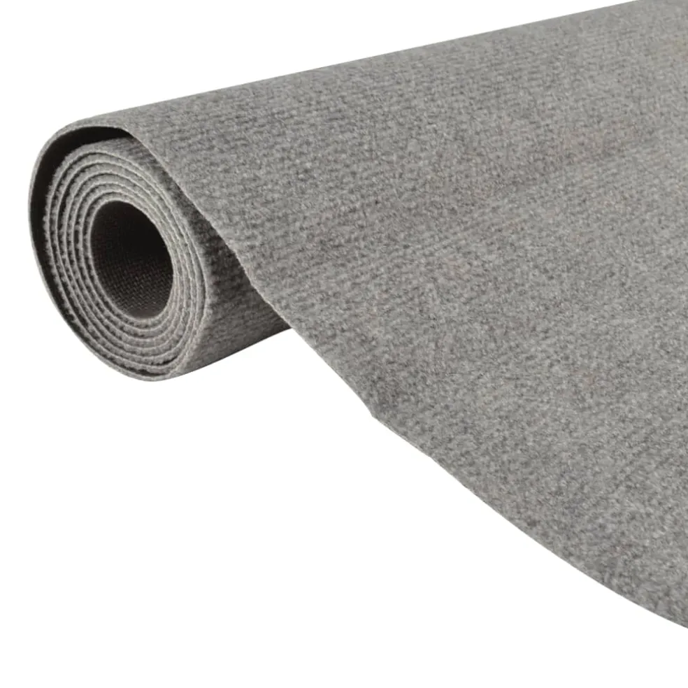 vidaXL Tapijtloper 60x180 cm grijs