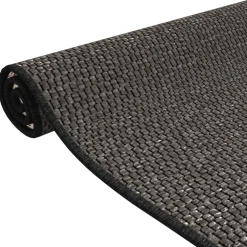 vidaXL Tapijtloper 50x100 cm sisal-look antracietkleurig