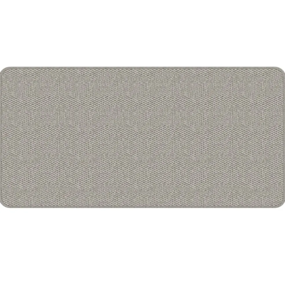 vidaXL Tapijtloper 50x100 cm sisal-look platina