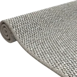 vidaXL Tapijtloper 50x100 cm sisal-look platina