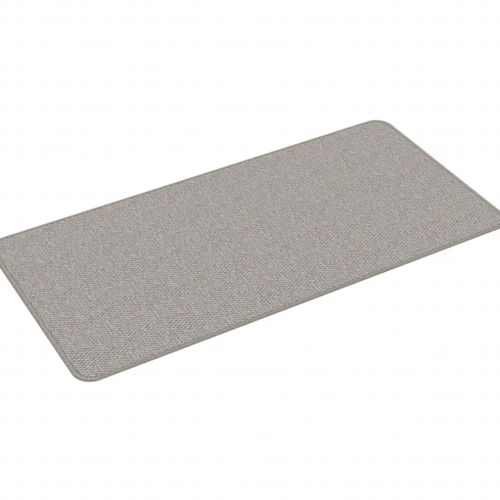 vidaXL Tapijtloper 50x100 cm sisal-look platina