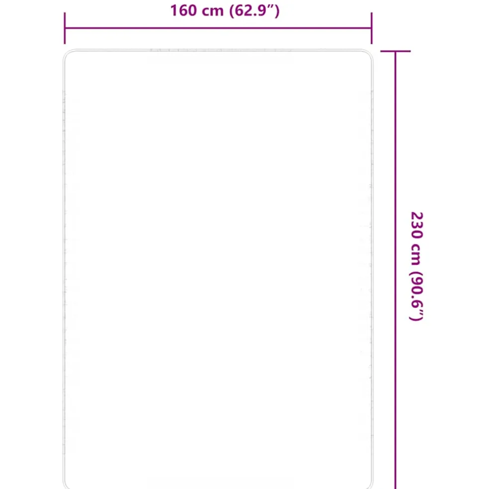 vidaXL Tapijt met latex onderkant 160x230 cm jute natuurlijk