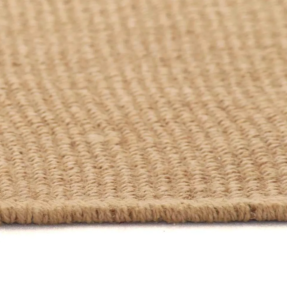 vidaXL Tapijt met latex onderkant 160x230 cm jute natuurlijk
