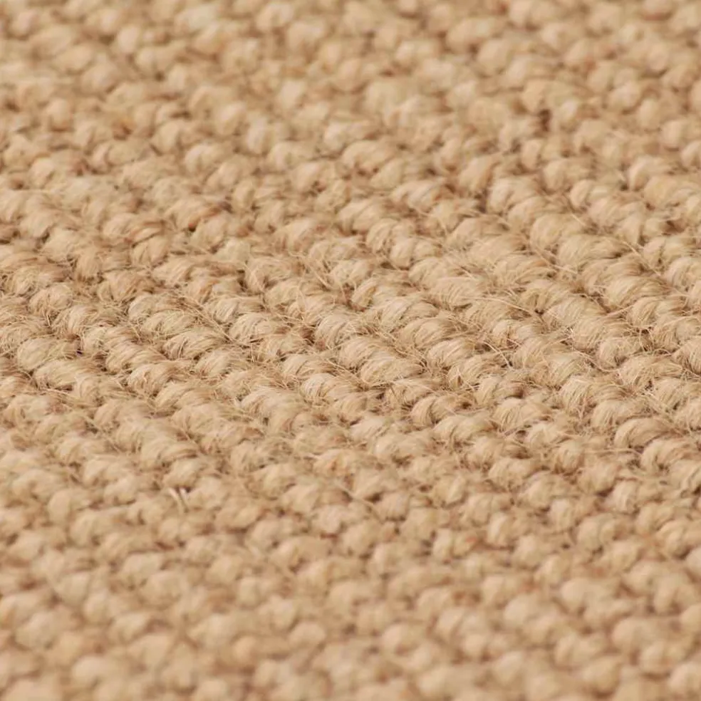 vidaXL Tapijt met latex onderkant 160x230 cm jute natuurlijk